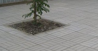 Качественная тротуарная плитка серого цвета в Находке в октябре