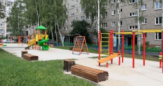 Благоустройство детской площадки во дворе от 1960 руб. в Находке