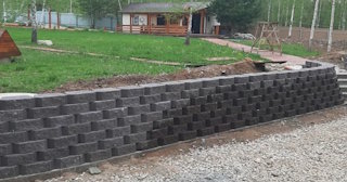 Установка подпорной стенки в Находке: качество и цена от 2837 руб.