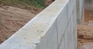 Строительство подпорной стенки из бетона в Находке в октябре